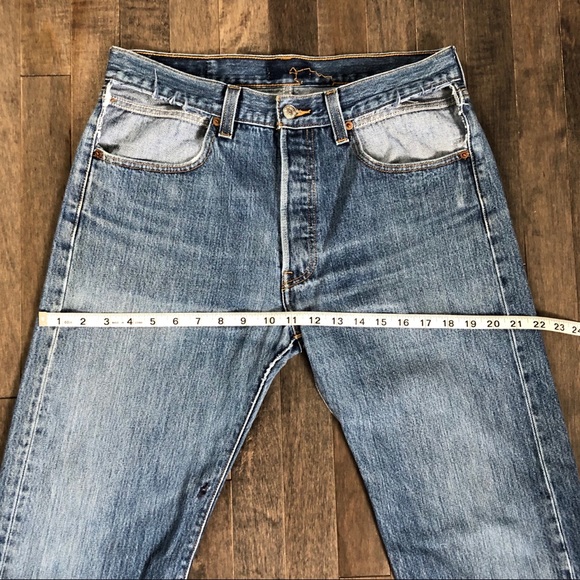 Vintage Levi’s 501 custom deconstructed jeans!!! - Picture 5 of 7